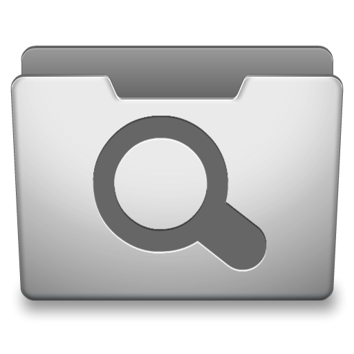 Aluminum Grey Searches Icon 512x512 png